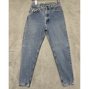 Vintage Levi's 550 Jeans Womens 9 Faded Wash Relaxed Fit Tapered Leg Denim 90s‎